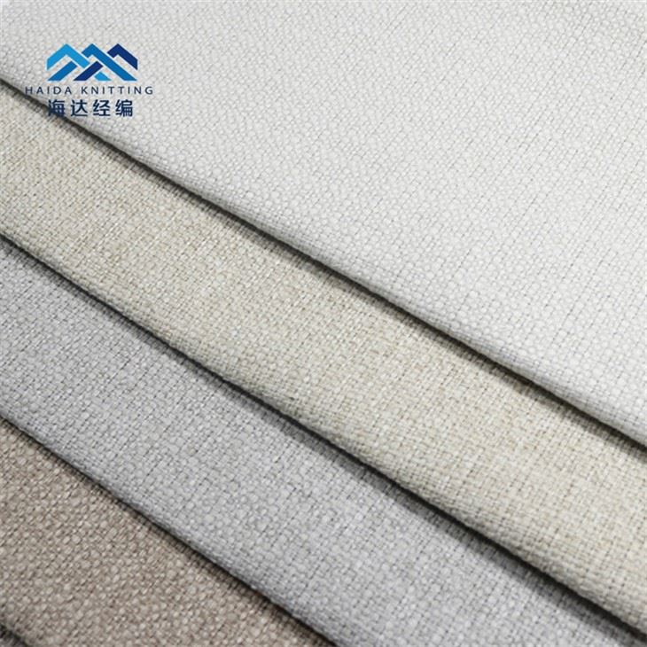 Linen tampilan sofa kain luar ruangan